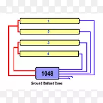 电子镇流器接线图电子电线电缆灯