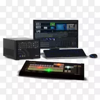 电子计算机系统Newtek流媒体视觉混合器色度键连铸机