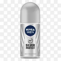 除臭剂Nivea银抗蒸腾液盎司抗菌
