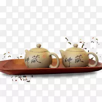 咖啡杯茶陶瓷茶托茶壶茶