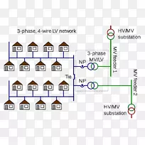 接线图电力系统电线电缆功率因数