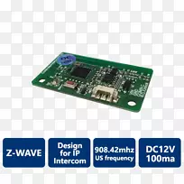 微控制器z波家庭自动化套件电子网卡和适配器.对讲机