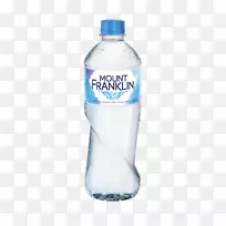 矿泉水安装富兰克林水600毫升水瓶富兰克林山保护区-水