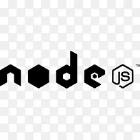 Node.js徽标javascript Chrome V8 web应用程序-徽标社区