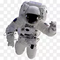 航天员外层空间西服太空探索摄影-航天员