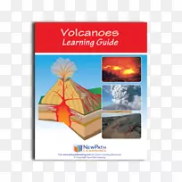 火山科学学习指南摄影纸广告书