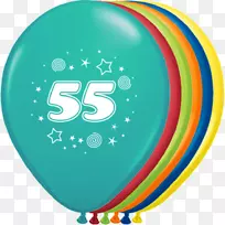 玩具气球生日金属彩色塑料气球