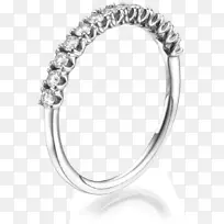 结婚戒指银手镯结婚戒指