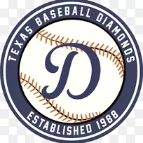 组织品牌标志棒球钻石商标-棒球