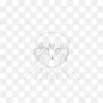 画眼线艺术卡通素描-眼睛