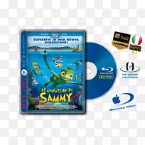 海龟的故事：萨米的冒险电影海报文字技术