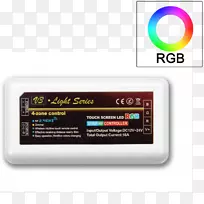 led条形光rgb彩色模型发光二极管遥控器.光