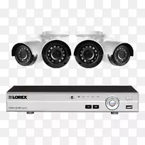 无线安全摄像机lorex技术公司闭路电视数字录像机网络录像机