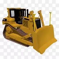 农业模拟器17推土机毛毛虫公司。MoD轮式拖拉机-铲运机-推土机