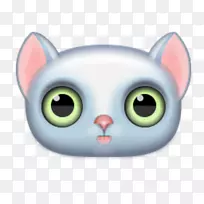 猫电脑图标剪贴画-猫
