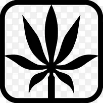 叶开花植物茎夹艺术-叶