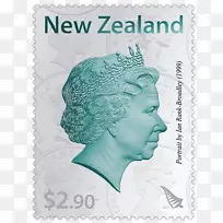 新西兰邮票-女王伊丽莎白二世钻石诞辰