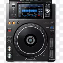 先驱dj光盘骑师djm先驱xdj-1000 mk2数字性能多人cdj dj播放器