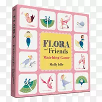 弗洛拉和朋友匹配游戏植物群和孔雀区系和火烈鸟亚马逊网站-书