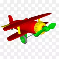 模型飞机双翼飞机