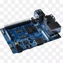 微控制器电视调谐器卡和适配器中央处理单元电子香蕉pi处理器