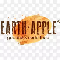标志品牌食品字体-苹果令人振奋的健康