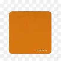 橙色长方形外置ă毛巾颜色-橙色
