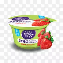 希腊菜酸奶希腊酸奶营养事实标签椒盐草莓面包