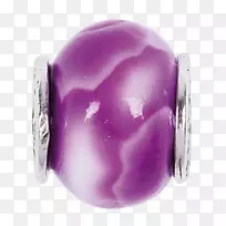 紫水晶体珠宝珠.珠宝