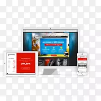 品牌电脑软件展示广告电子产品设计
