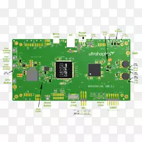 微控制器电子电视调谐器卡和适配器电子工程主板.逻辑板