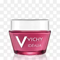 维希(Vichy idé)干性润肤霜的平滑度和通电霜-日间护理