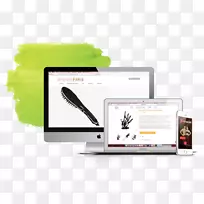 响应式网页设计平面设计师-绿色番茄