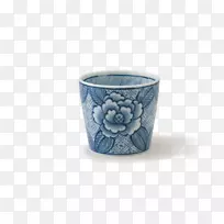日兴陶瓷咖啡杯花盆-CBA