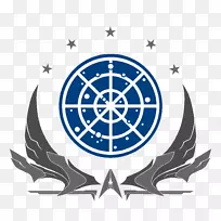 联合行星联合会徽标星际迷航舰队-明级星际迷航