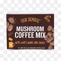 巧克力棒咖啡猴头菌食品蘑菇咖啡