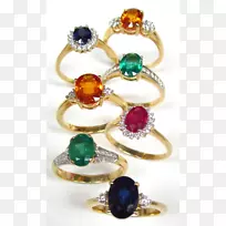 红宝石耳环珠宝项链-珠宝制造商