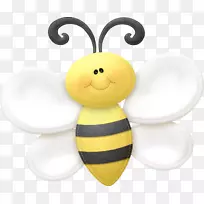 黄蜂西方蜜蜂绘画剪贴画-蜜蜂