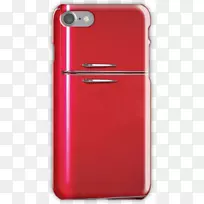 旧式RuneScapaSnapCase iPhone 7-红色光头
