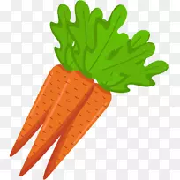 胡萝卜素食菜蔬菜萝卜胡萝卜