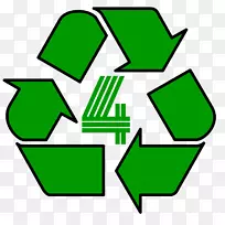 回收符号回收代码剪辑艺术标志回收