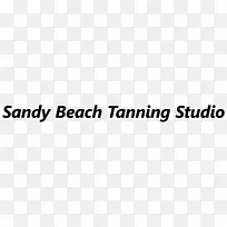 标志品牌字体-沙滩