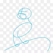 角圆点曲线-狐狸画