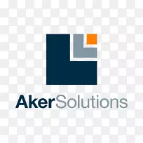 徽标品牌Aker解决方案.设计
