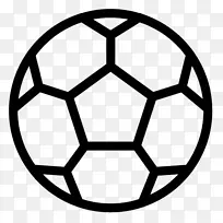 电脑图标足球运动-足球