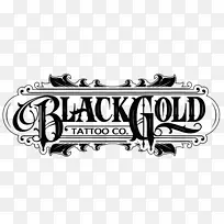 标志品牌娱乐黑色m字体-黑色和金色