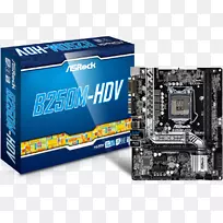 英特尔lga 1151微atx主板