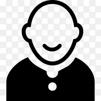 电脑图标头像设计博客男子-男性化身