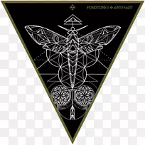 象征神圣几何学柏拉图式生命实体树神圣几何学曼陀罗纹身