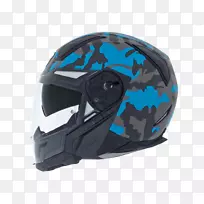 摩托车头盔附件x整体式头盔-自行车事故